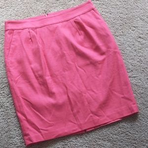 Banana Republic Coral pencil skirt